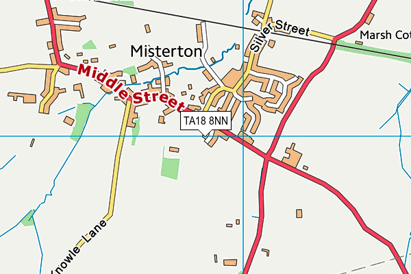 TA18 8NN map - OS VectorMap District (Ordnance Survey)