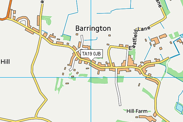 TA19 0JB map - OS VectorMap District (Ordnance Survey)