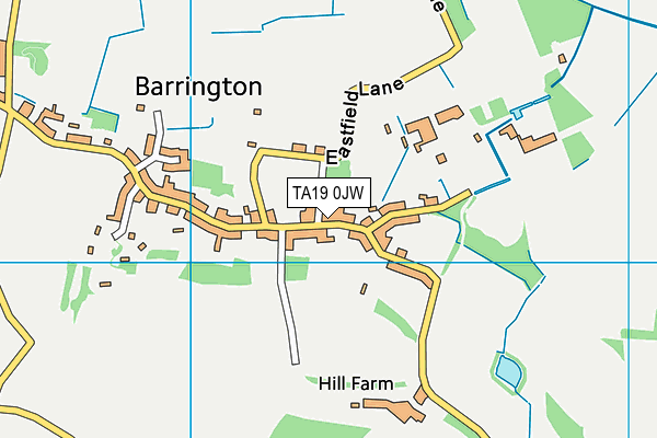 TA19 0JW map - OS VectorMap District (Ordnance Survey)