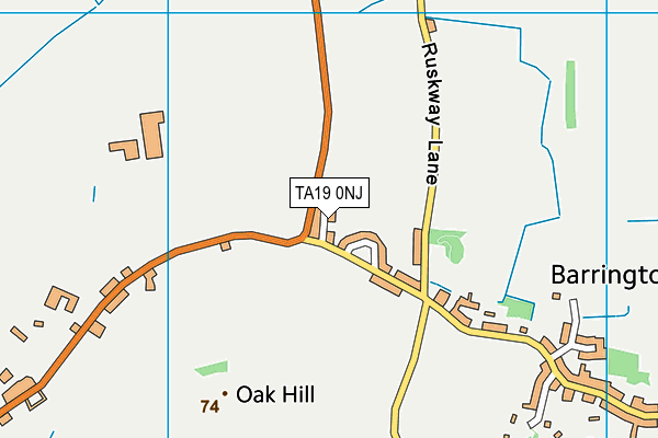 TA19 0NJ map - OS VectorMap District (Ordnance Survey)