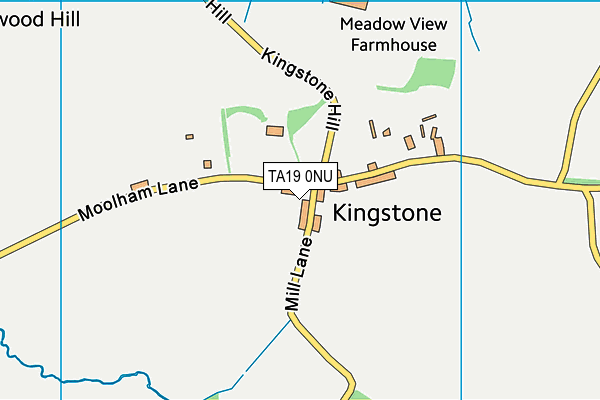 TA19 0NU map - OS VectorMap District (Ordnance Survey)