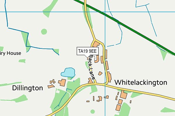 TA19 9EE map - OS VectorMap District (Ordnance Survey)