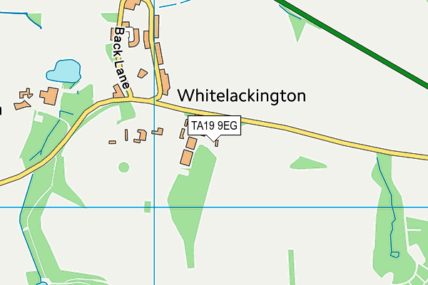 TA19 9EG map - OS VectorMap District (Ordnance Survey)