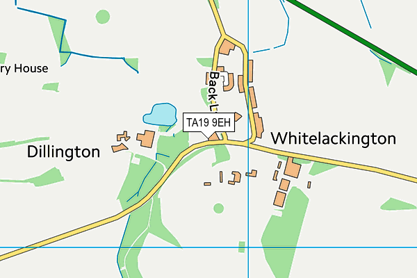 TA19 9EH map - OS VectorMap District (Ordnance Survey)