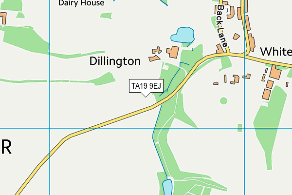 TA19 9EJ map - OS VectorMap District (Ordnance Survey)