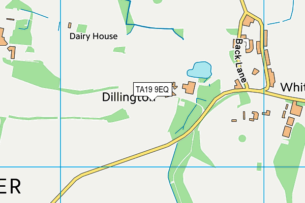 TA19 9EQ map - OS VectorMap District (Ordnance Survey)