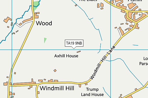 TA19 9NB map - OS VectorMap District (Ordnance Survey)