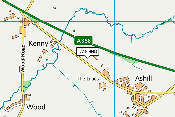 TA19 9NQ map - OS VectorMap District (Ordnance Survey)