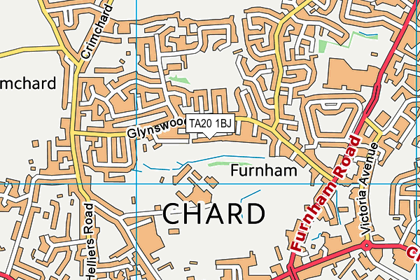 TA20 1BJ map - OS VectorMap District (Ordnance Survey)