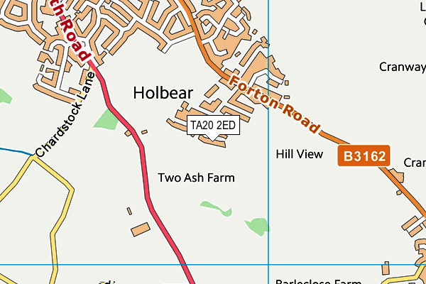 Map of HOLBEAR GRANGE MANAGEMENT COMPANY LIMITED at district scale