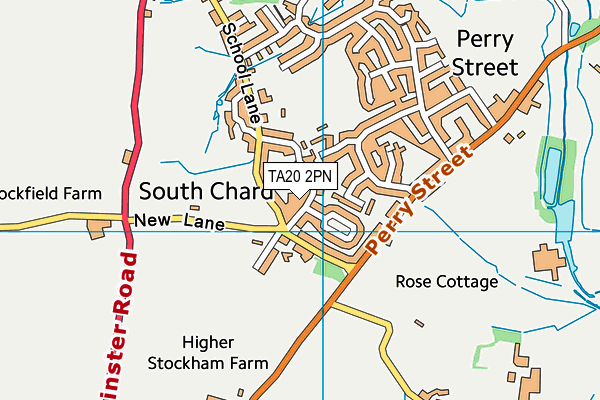 TA20 2PN map - OS VectorMap District (Ordnance Survey)