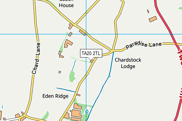 TA20 2TL map - OS VectorMap District (Ordnance Survey)