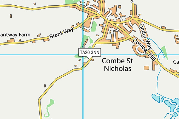 TA20 3NN map - OS VectorMap District (Ordnance Survey)