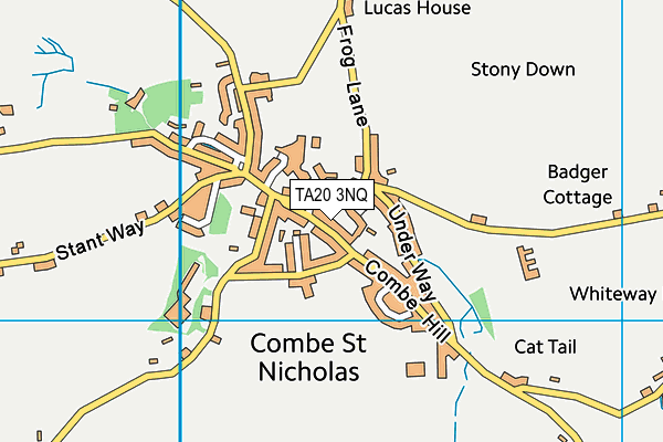 TA20 3NQ map - OS VectorMap District (Ordnance Survey)