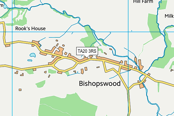 TA20 3RS map - OS VectorMap District (Ordnance Survey)