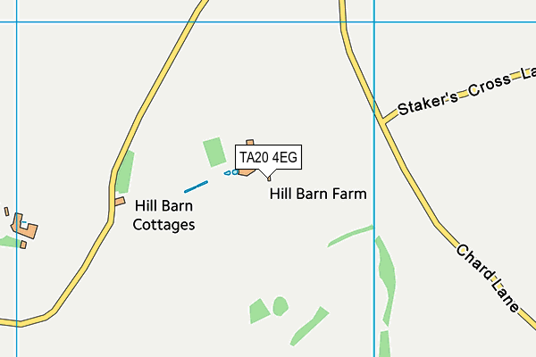 TA20 4EG map - OS VectorMap District (Ordnance Survey)