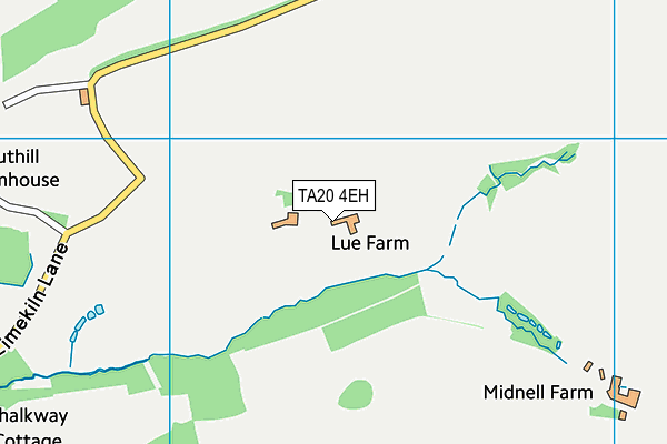 TA20 4EH map - OS VectorMap District (Ordnance Survey)