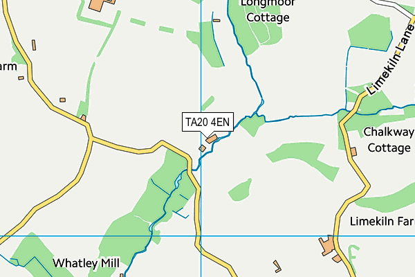 TA20 4EN map - OS VectorMap District (Ordnance Survey)