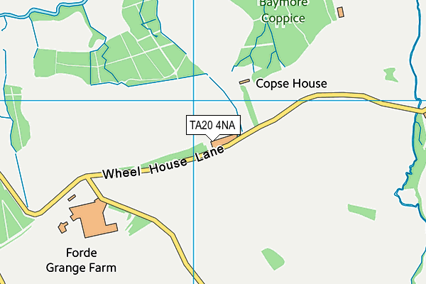 TA20 4NA map - OS VectorMap District (Ordnance Survey)