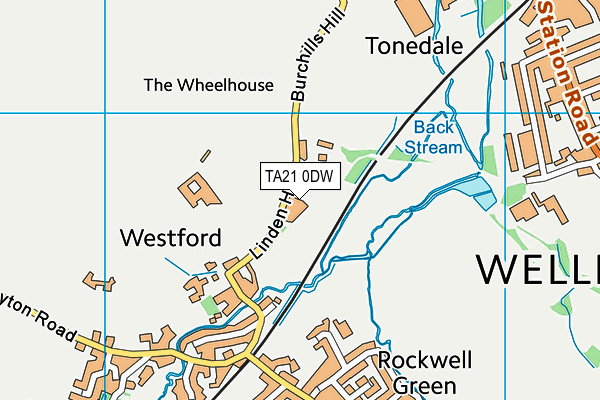 Map of COVENANT CARE LIMITED at district scale