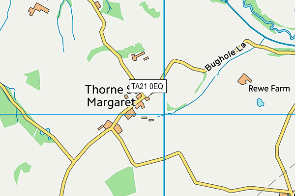 TA21 0EQ map - OS VectorMap District (Ordnance Survey)