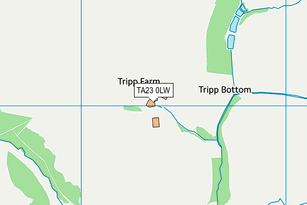 TA23 0LW map - OS VectorMap District (Ordnance Survey)