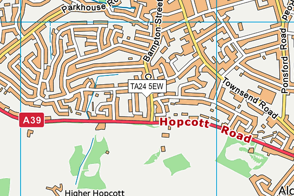 Map of ROBINSON'S HOLIDAYS LIMITED at district scale