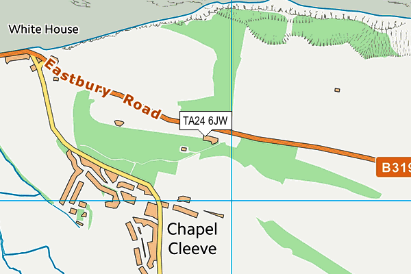 TA24 6JW map - OS VectorMap District (Ordnance Survey)