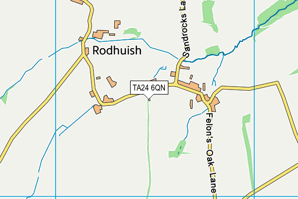 TA24 6QN map - OS VectorMap District (Ordnance Survey)