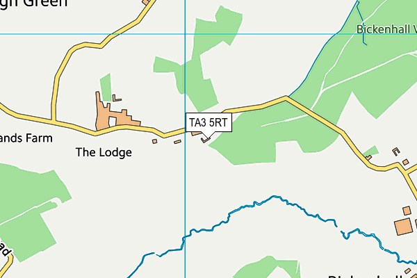 Taunton Vale Polo Club map (TA3 5RT) - OS VectorMap District (Ordnance Survey)