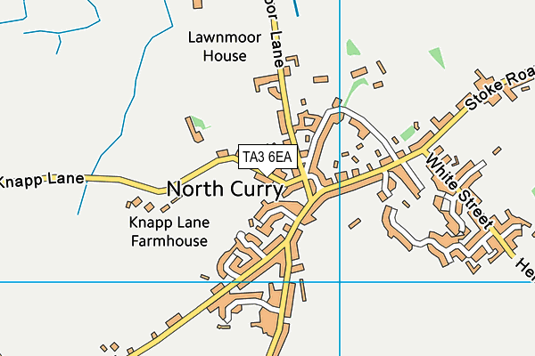 TA3 6EA map - OS VectorMap District (Ordnance Survey)