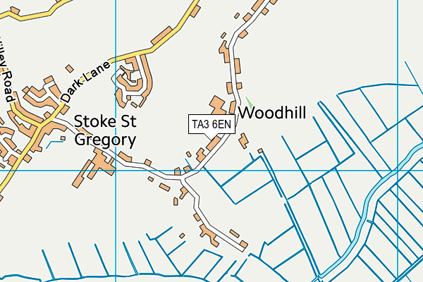 TA3 6EN map - OS VectorMap District (Ordnance Survey)