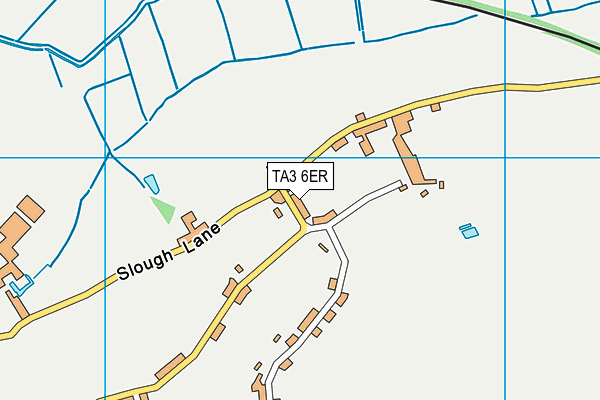 TA3 6ER map - OS VectorMap District (Ordnance Survey)