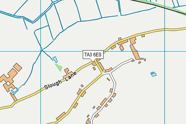 TA3 6ES map - OS VectorMap District (Ordnance Survey)