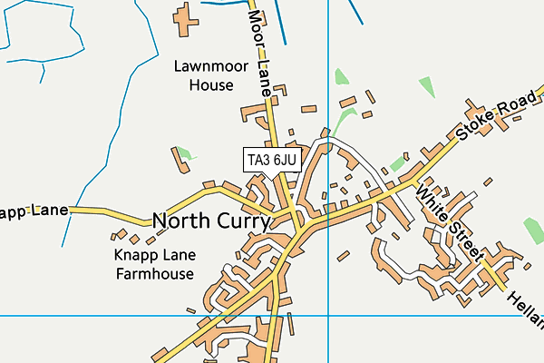 TA3 6JU map - OS VectorMap District (Ordnance Survey)