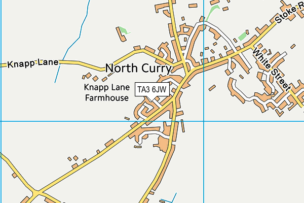 TA3 6JW map - OS VectorMap District (Ordnance Survey)