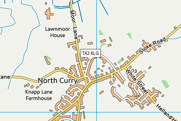 TA3 6LG map - OS VectorMap District (Ordnance Survey)