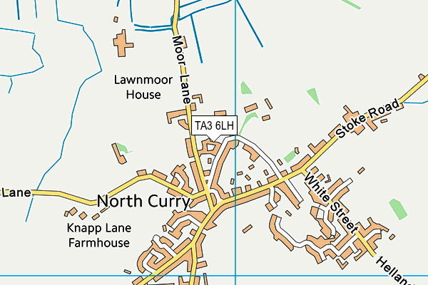 TA3 6LH map - OS VectorMap District (Ordnance Survey)