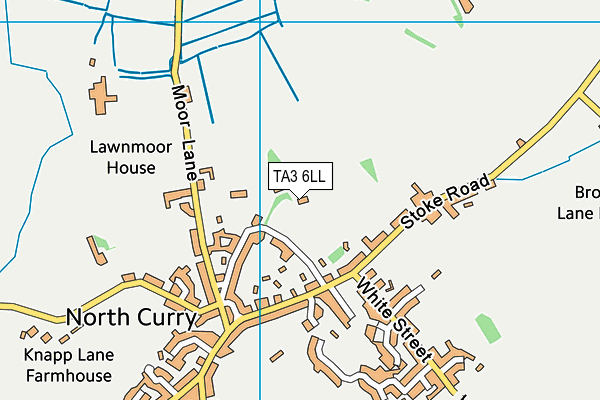 TA3 6LL map - OS VectorMap District (Ordnance Survey)