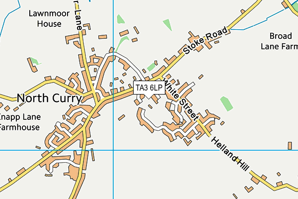 TA3 6LP map - OS VectorMap District (Ordnance Survey)