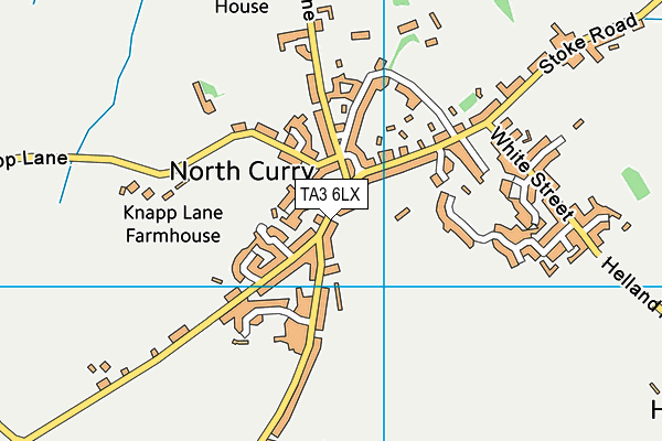 TA3 6LX map - OS VectorMap District (Ordnance Survey)