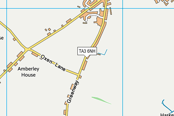 TA3 6NH map - OS VectorMap District (Ordnance Survey)