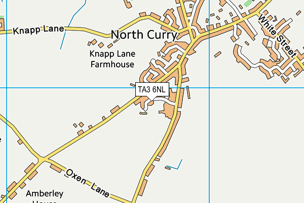 TA3 6NL map - OS VectorMap District (Ordnance Survey)