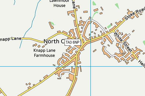 TA3 6NP map - OS VectorMap District (Ordnance Survey)