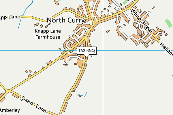 North Curry CofE Primary School map (TA3 6NQ) - OS VectorMap District (Ordnance Survey)