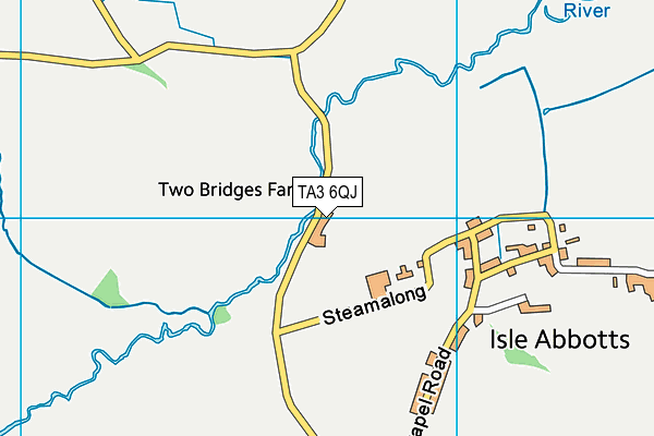 TA3 6QJ map - OS VectorMap District (Ordnance Survey)