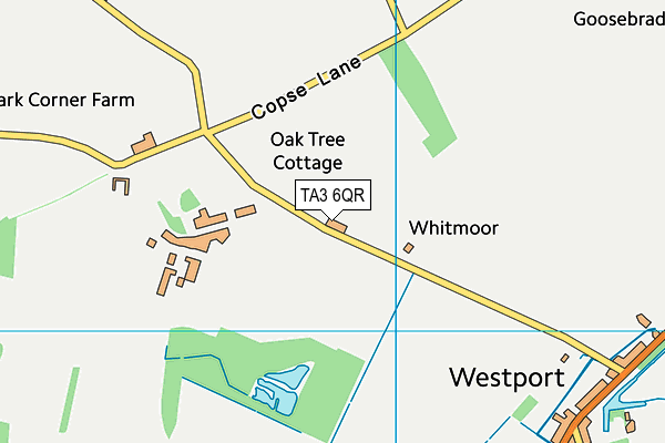 TA3 6QR map - OS VectorMap District (Ordnance Survey)