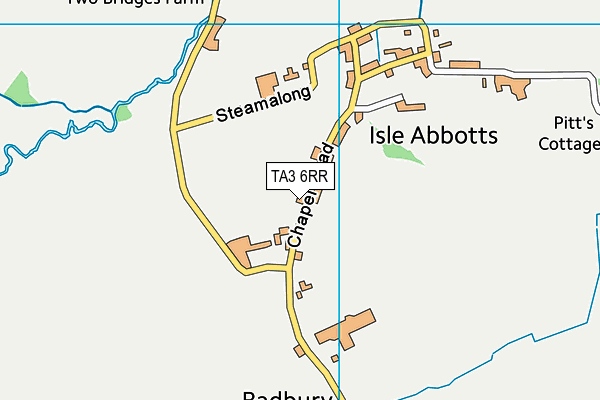 TA3 6RR map - OS VectorMap District (Ordnance Survey)