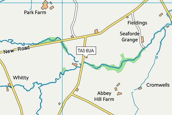 TA3 6UA map - OS VectorMap District (Ordnance Survey)