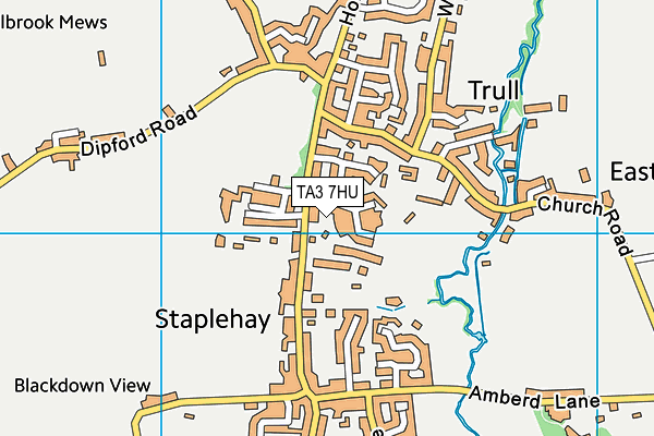 Map of BODYTEK (TAUNTON) LIMITED at district scale